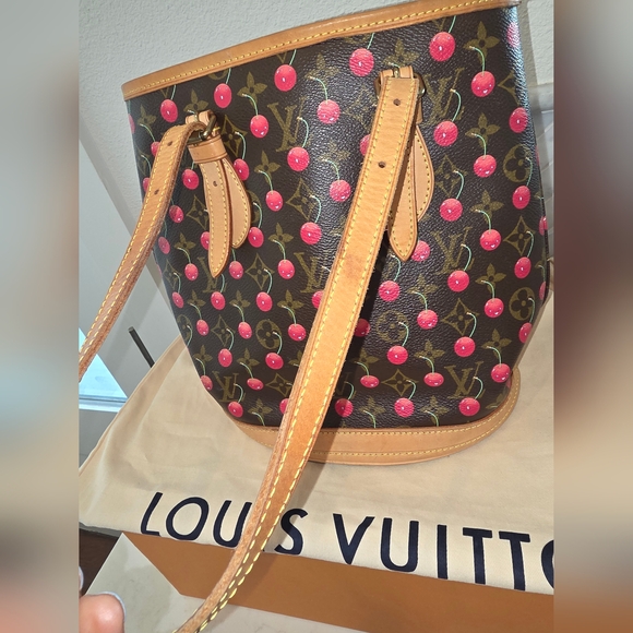 Louis Vuitton Takashi Murakami Cherry Tote Bag Very RARE! - Picture 3 of 16